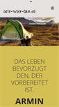 Mobile Screenshot of any-way-out.de